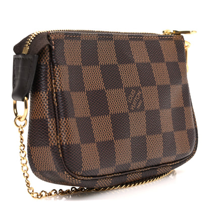 Louis Vuitton Damier Ebene Mini Pochette 3 of 10