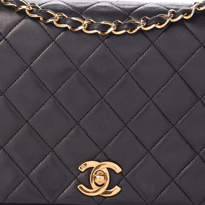 Chanel Lambskin Quilted Small Single Flap Black 17 of 17