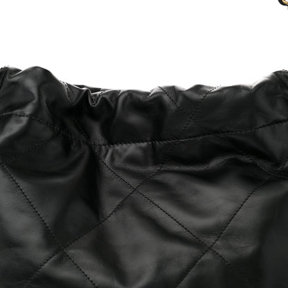 Chanel Shiny Calfskin Quilted Small Chanel 22 Black 9 of 11