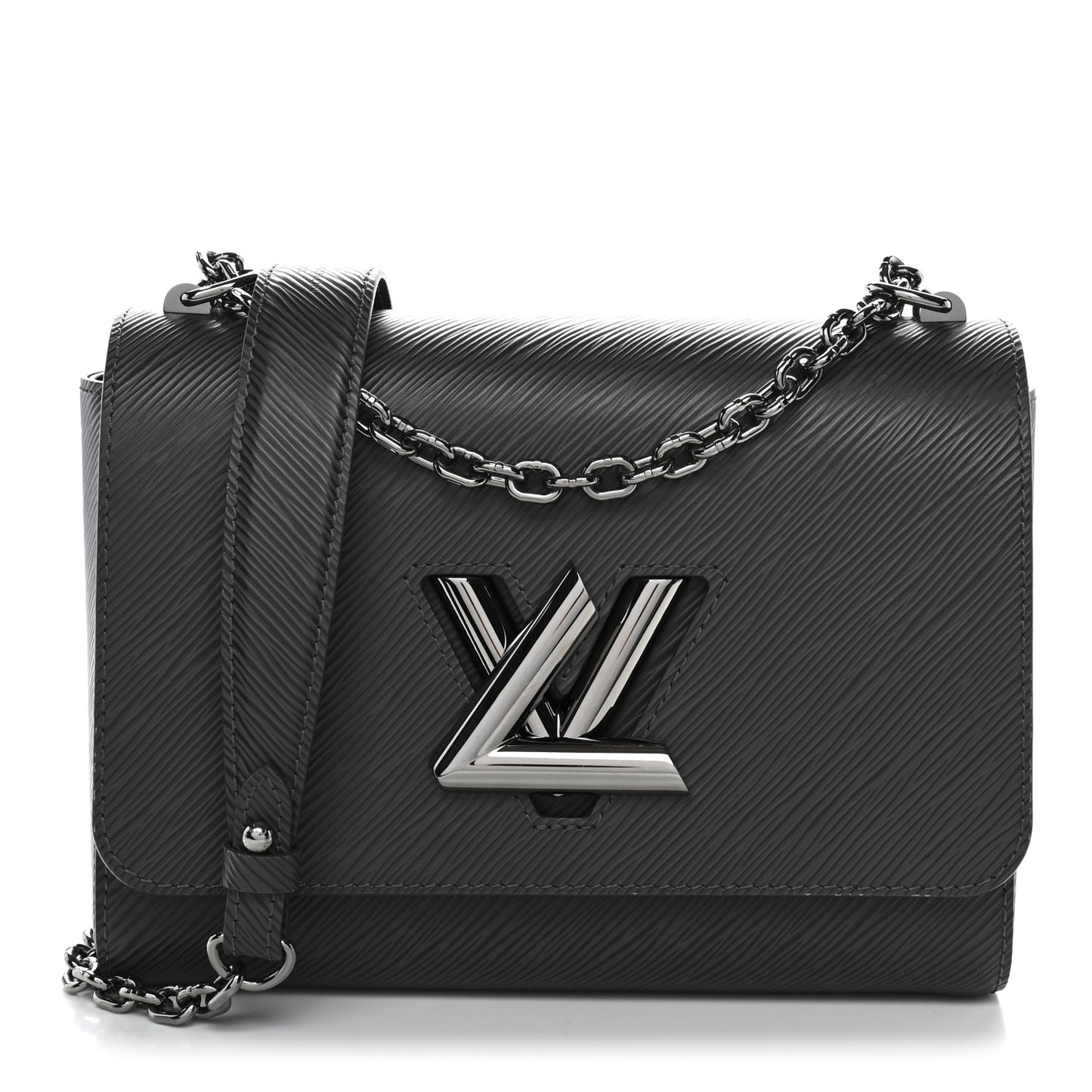 Epi Twist Shoulder Bag MM Etain