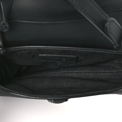 Christian Dior Ultra Matte Calfskin Mini Saddle Bag Black 5 of 11