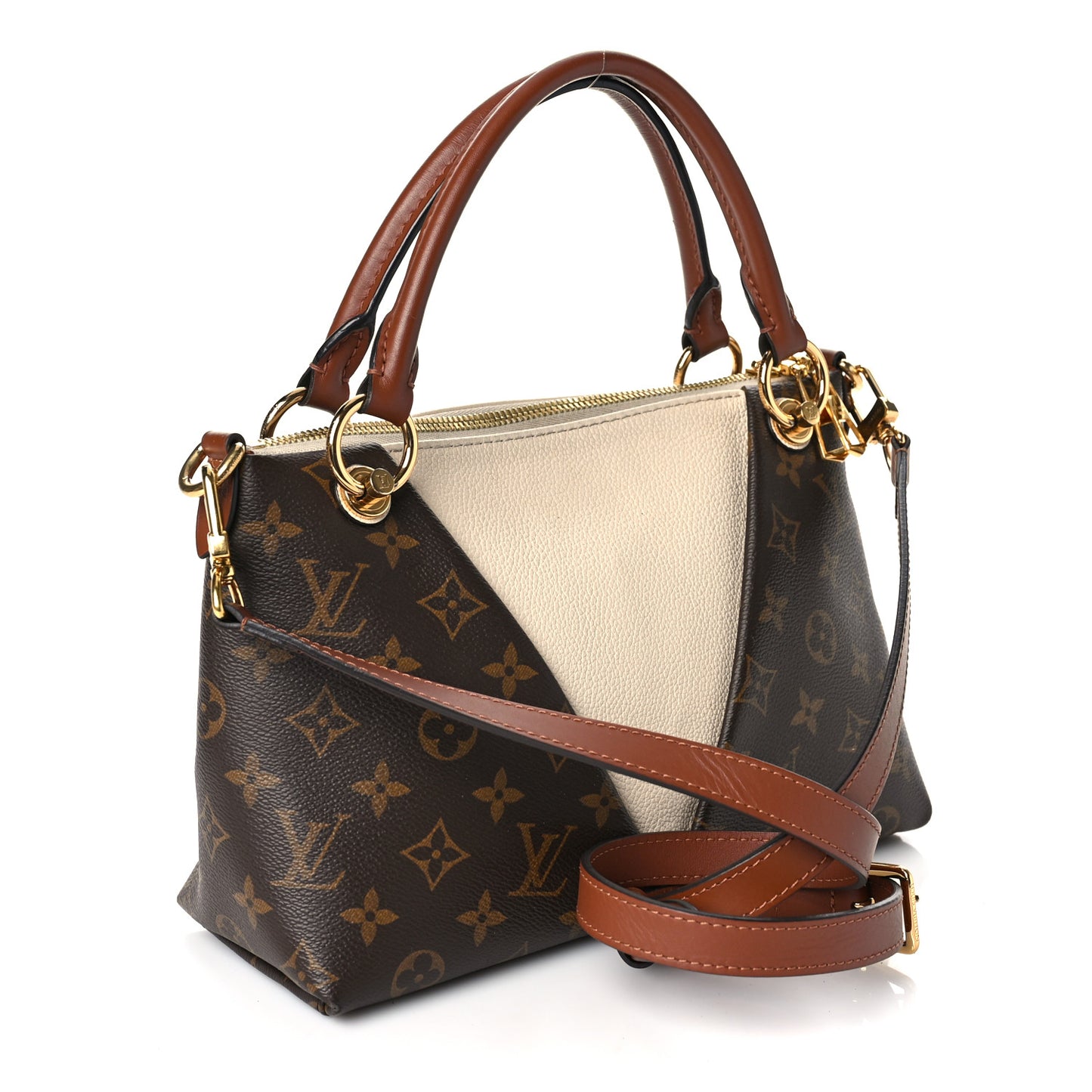 Monogram V Tote BB Creme