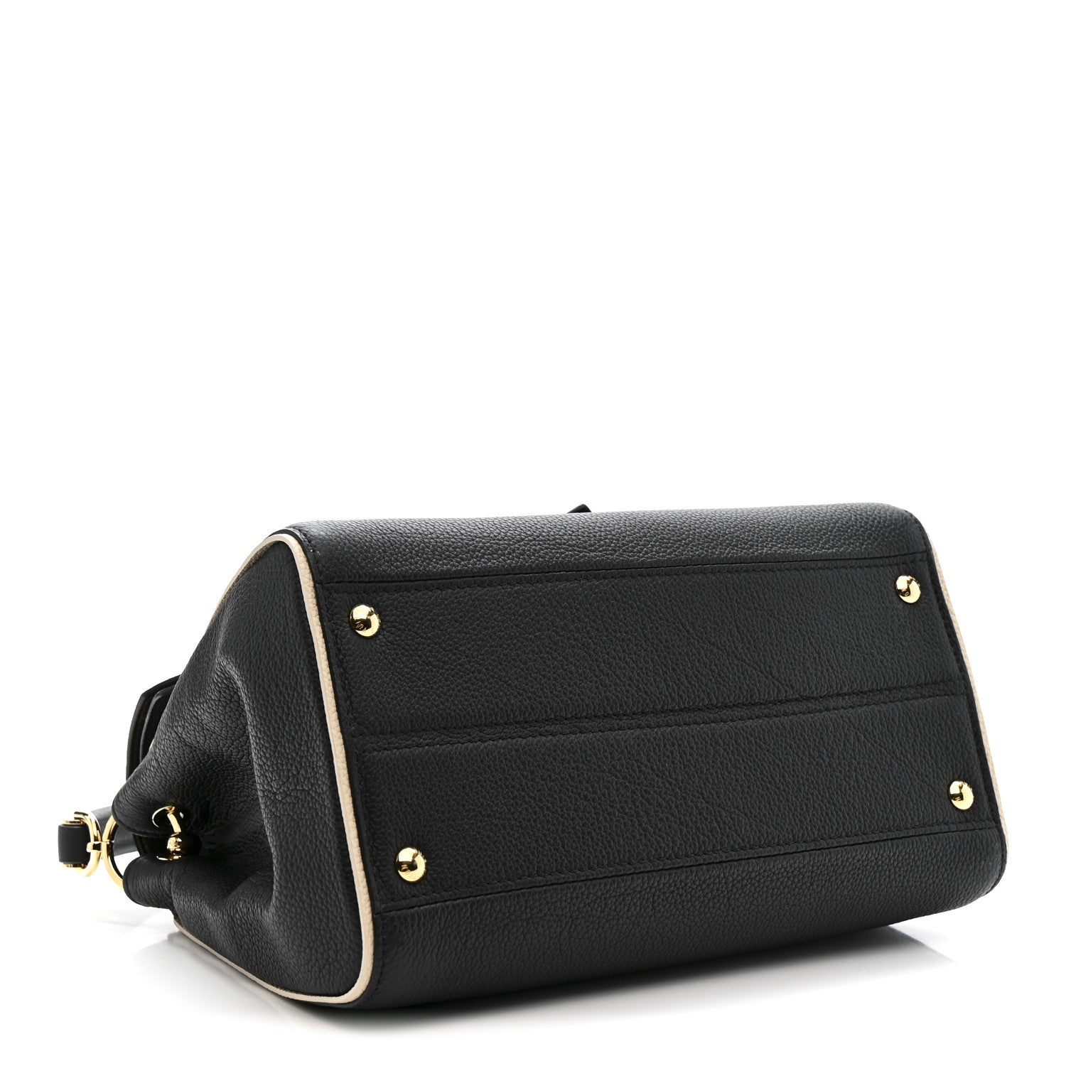 Louis Vuitton Grained Calfskin Monogram Double V Black 5 of 12