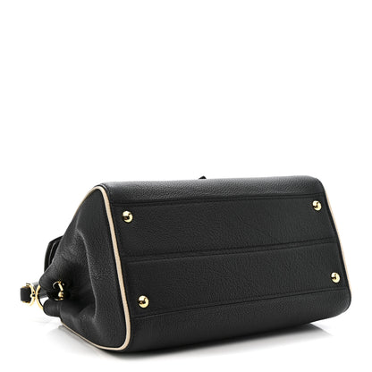 Louis Vuitton Grained Calfskin Monogram Double V Black 5 of 12