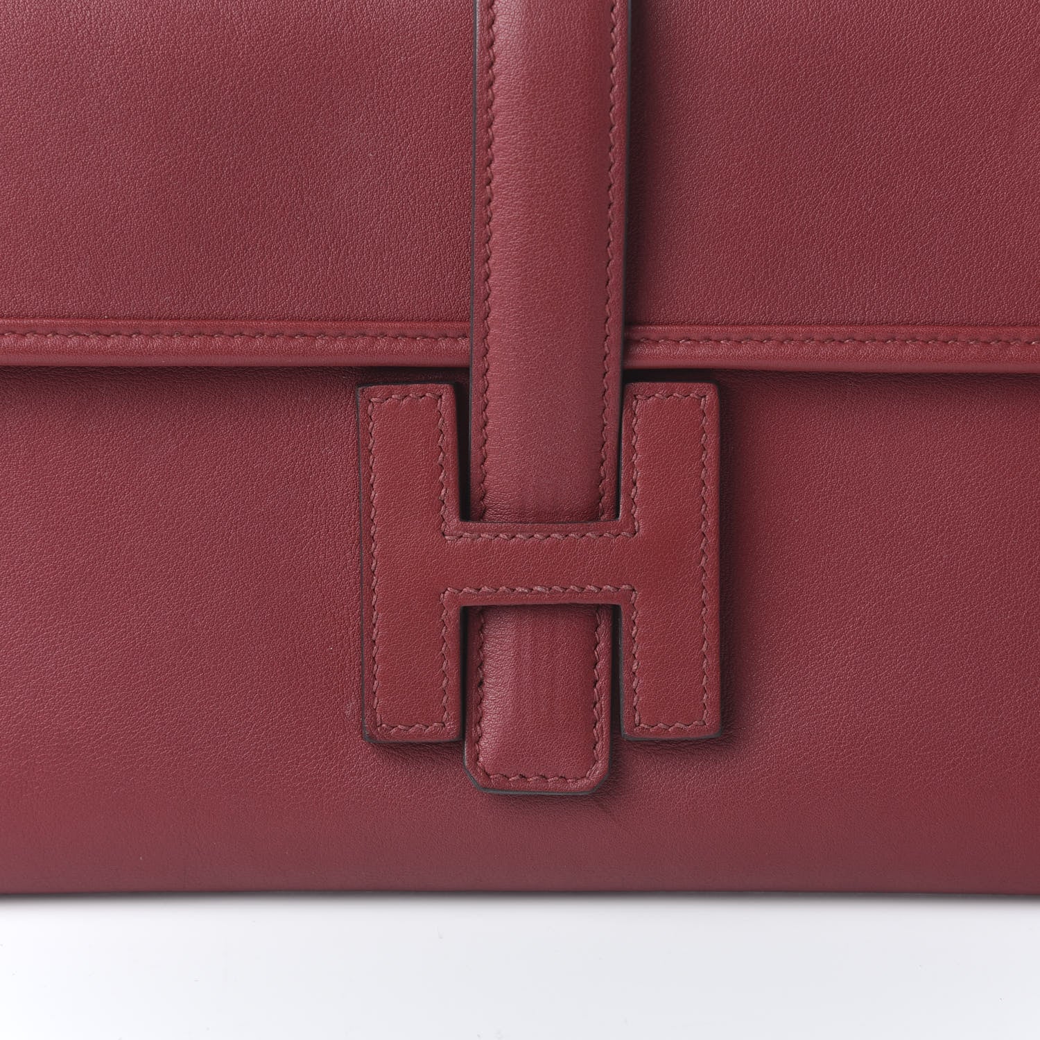 Hermes Swift Jige Elan 29 Clutch Rouge Grenat 10 of 11