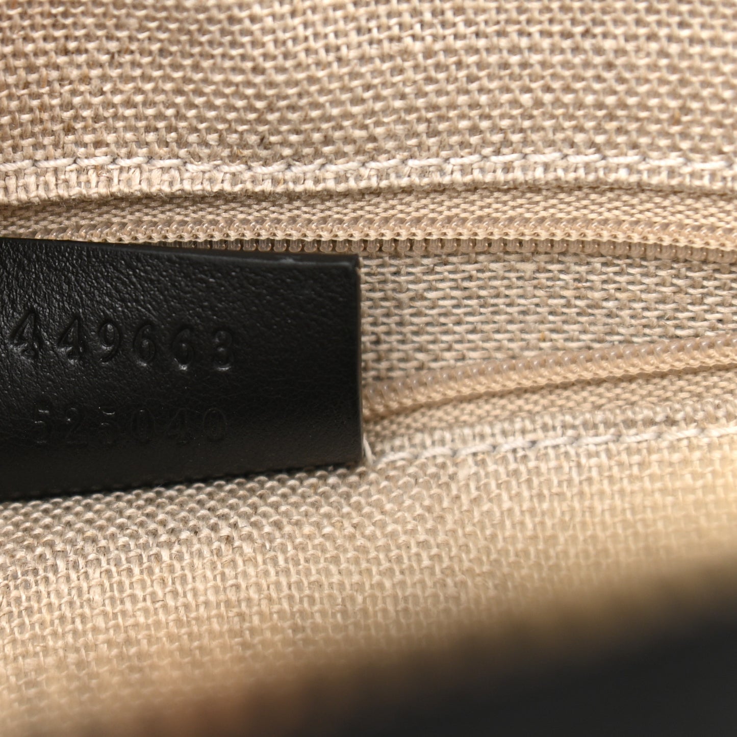 Microguccissima Medium Dome Bag Black