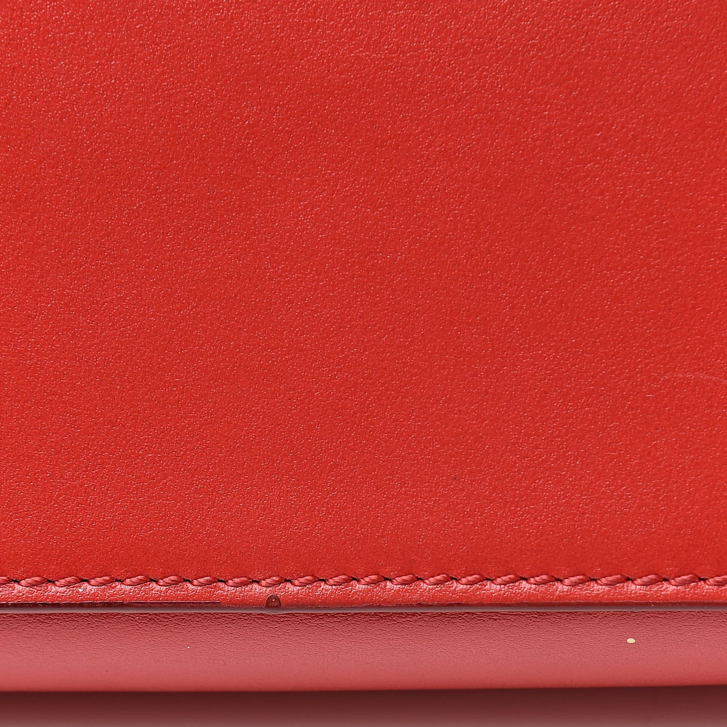 Chloe Calfskin Suede C Belt Bag Plaid Red 12 of 12
