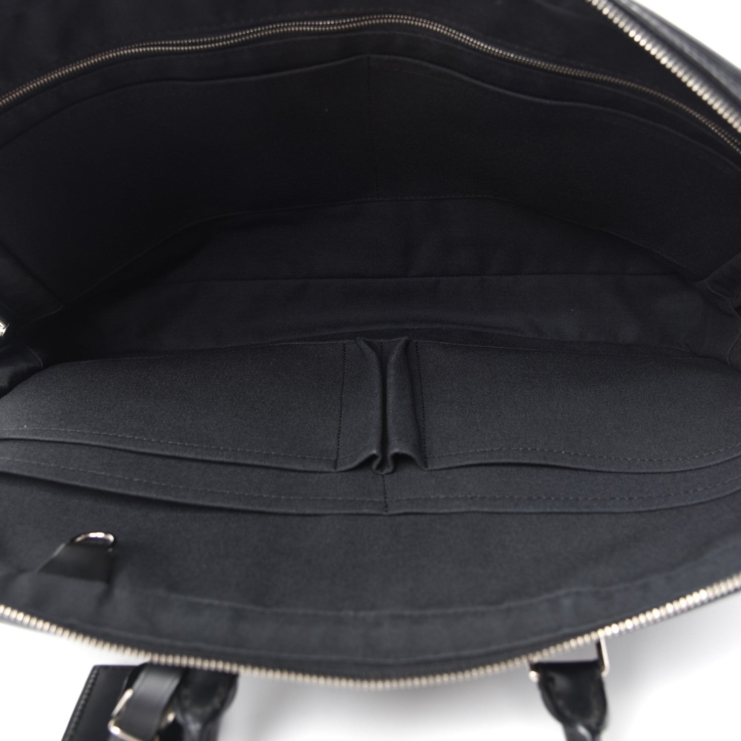 Louis Vuitton Epi Porte-Documents Voyage Briefcase Black 5 of 8