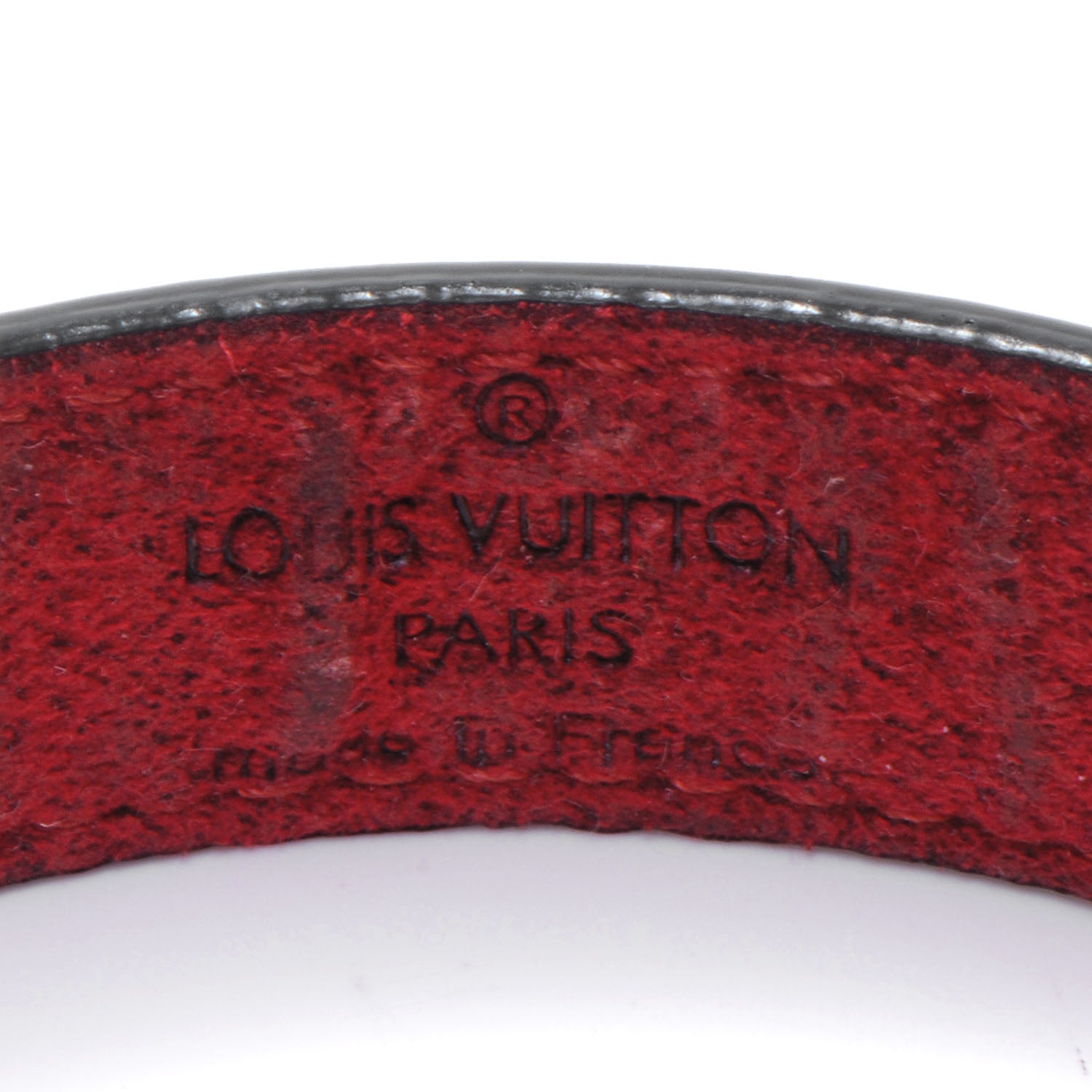 Louis Vuitton Mat Monogram Wish Bracelet Black 6 of 7