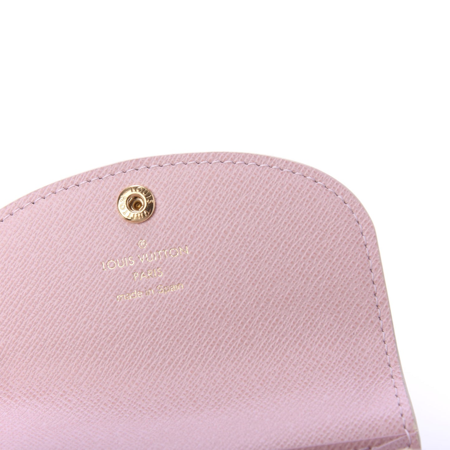 Damier Azur Rosalie Coin Purse Rose Ballerine