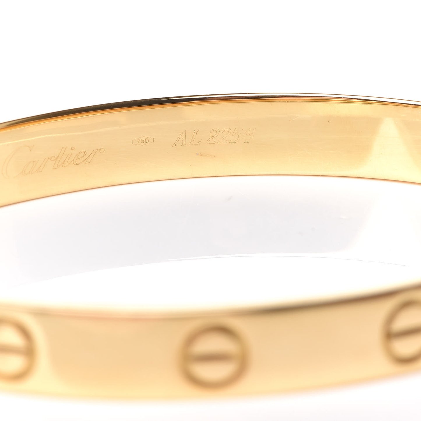 18K Yellow Gold LOVE Bracelet 16