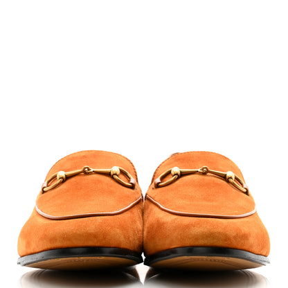 Gucci Suede Cachemire Malaga Kid Womens Jordaan Loafers 38.5 Blondie Cognac 2 of 11