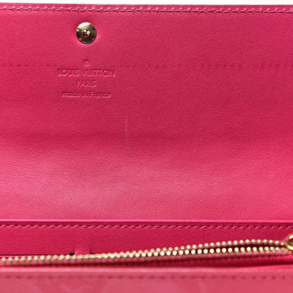 Louis Vuitton Vernis Sarah Wallet Rose Pop 8 of 13