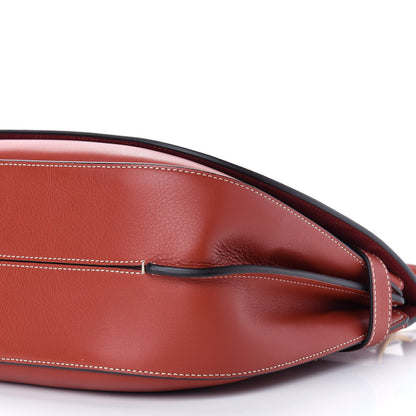 Mulberry Silky Calfskin Amberley Satchel Rust 9 of 9