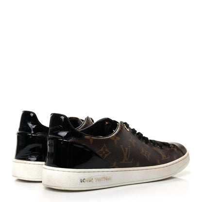 Louis Vuitton Patent Monogram Frontrow Sneakers 39 4 of 9