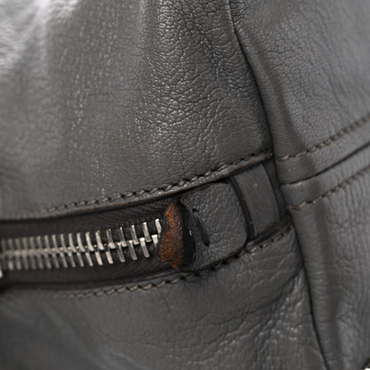 Miu Miu Goatskin Madras Zip Tote Pomice 12 of 28