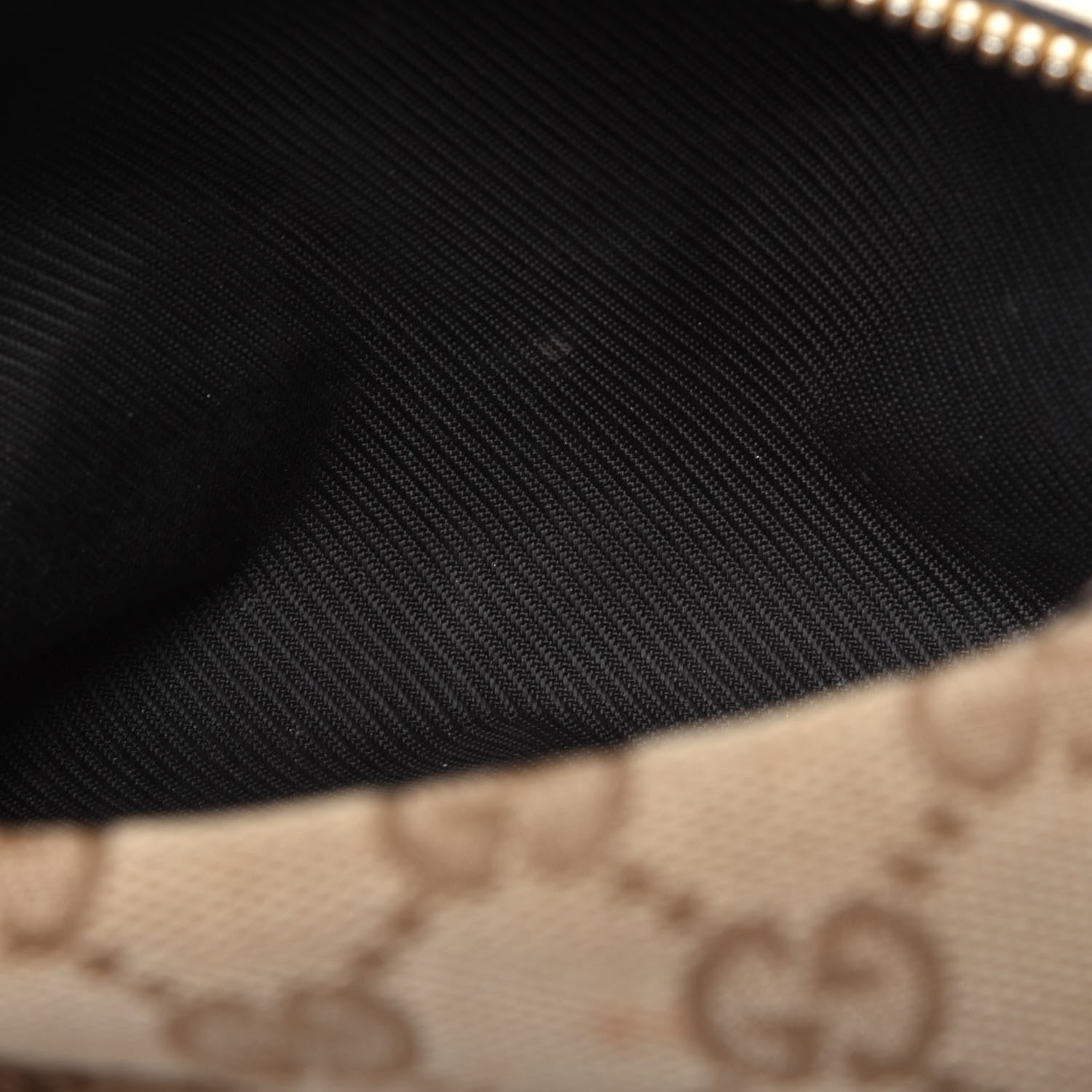 Gucci Monogram Small Cosmetic Case Metallic Bronze 11 of 19