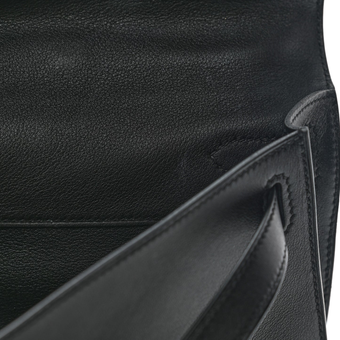 Swift Kelly Cut Clutch Pochette Black