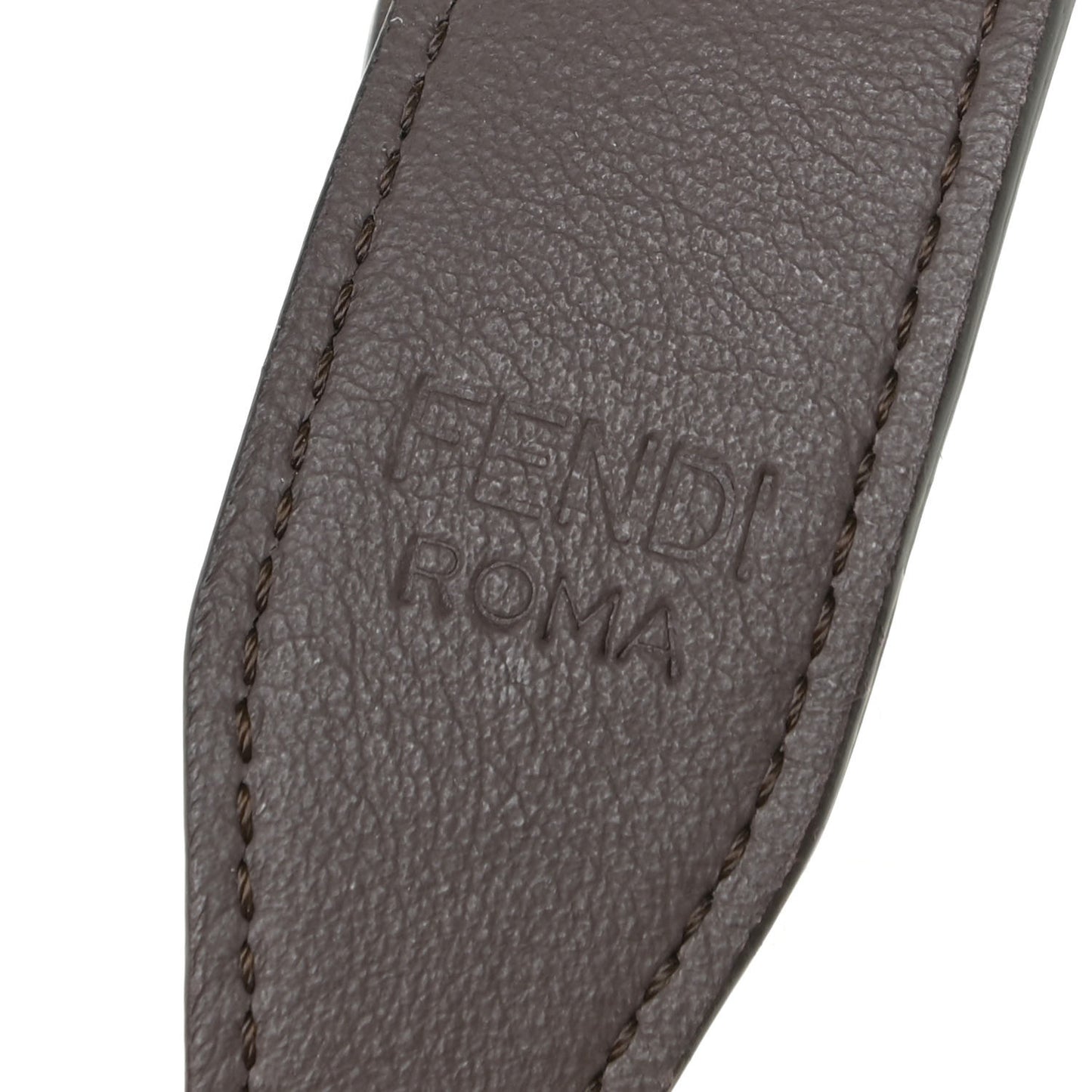 Fabric Jacquard Canvas Vitello Grace Pequin FF 1974 Baguette Belt Pouch Tobacco Moro Grezzo Sand