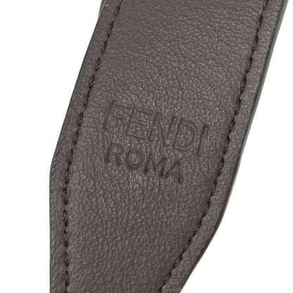 Fendi Fabric Jacquard Canvas Vitello Grace Pequin FF 1974 Baguette Belt Pouch Tobacco Moro Grezzo Sand 10 of 12