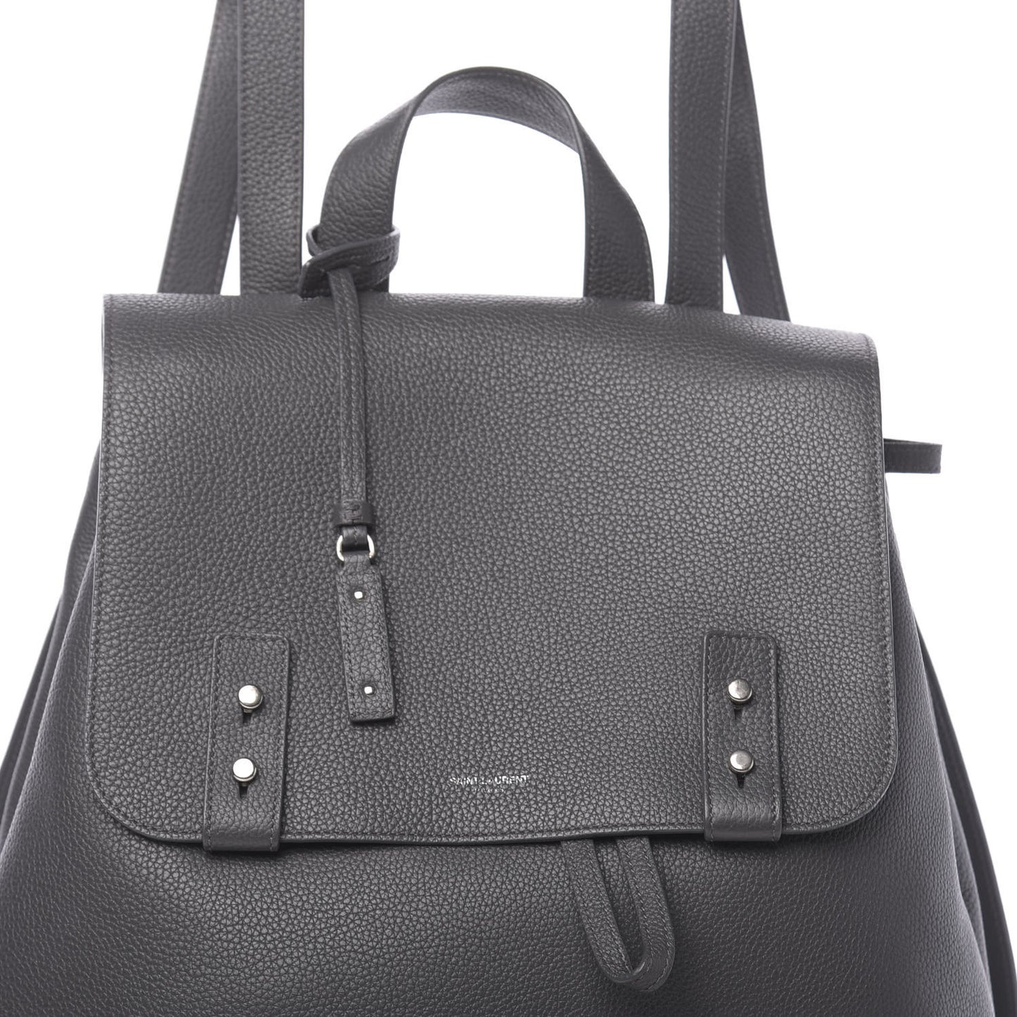 Grained Calfskin Sac De Jour Backpack Storm
