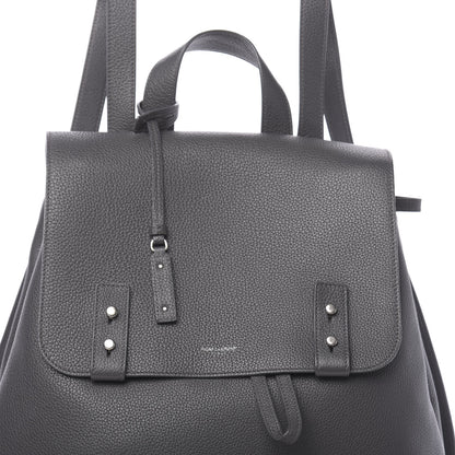 Saint Laurent Grained Calfskin Sac De Jour Backpack Storm 6 of 8