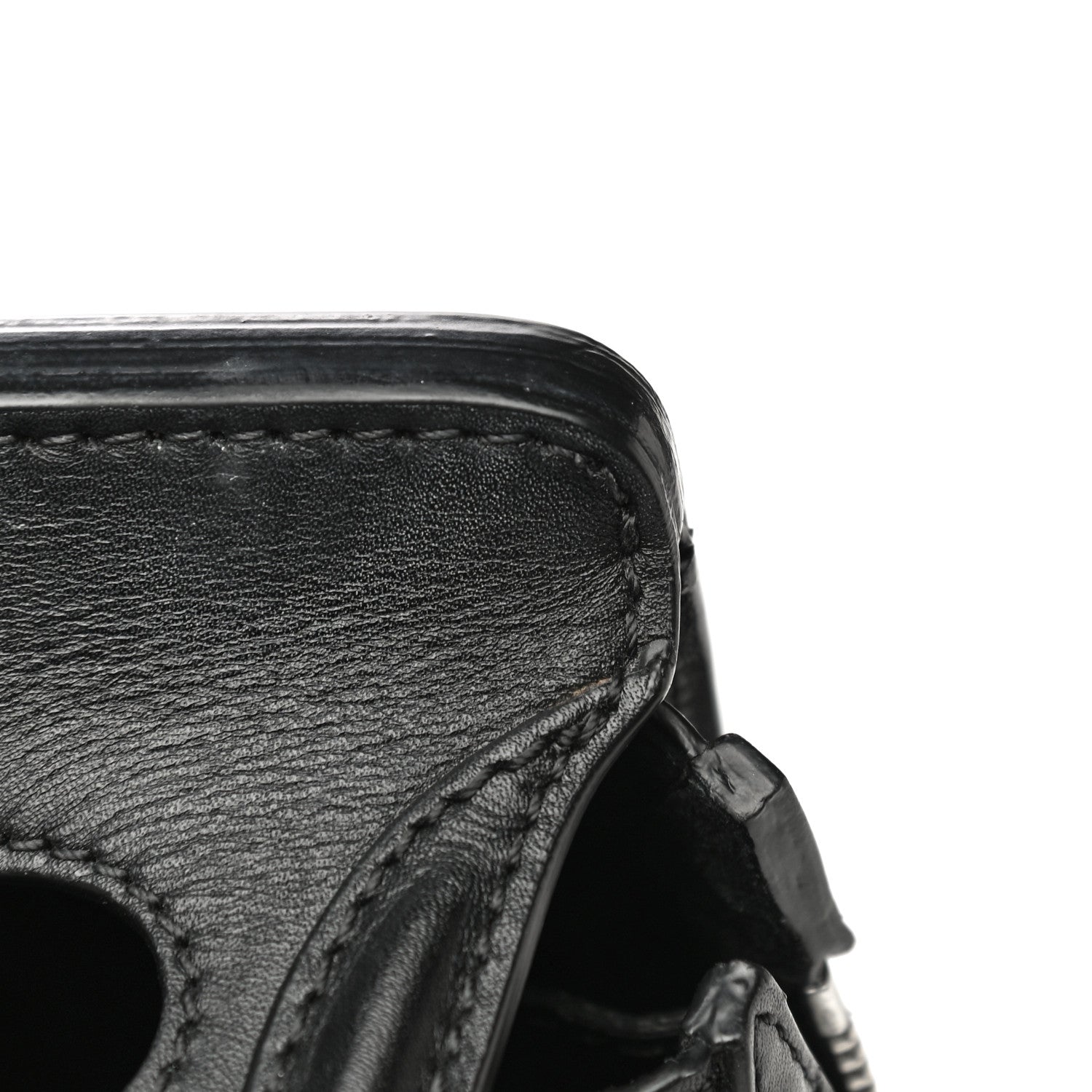 Alexander McQueen Calfskin Studded Mini Heroine Top Handle Bag Black 18 of 35