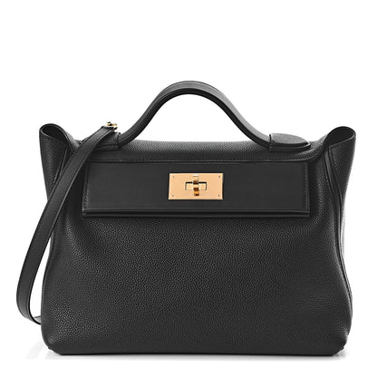 Hermes Taurillon Maurice Swift 24/24 29 Black 1 of 11
