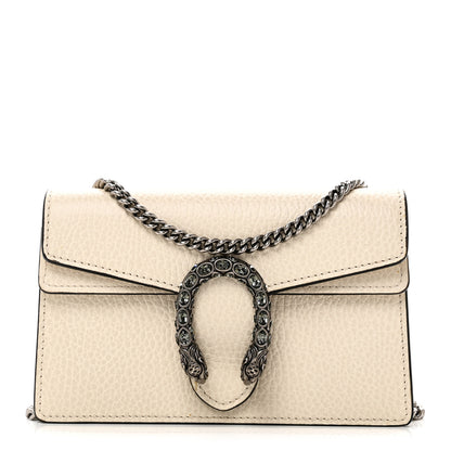 Gucci Dollar Calfskin Crystal Super Mini Dionysus Shoulder Bag Mystic White Black Diamond 1 of 10