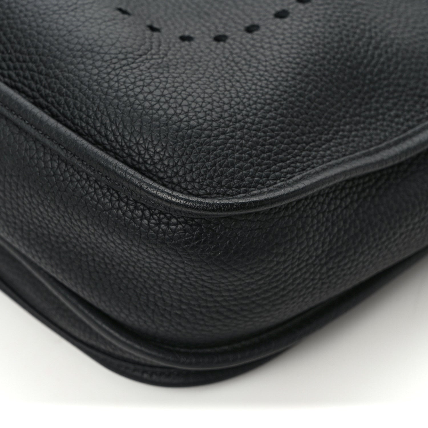 Hermes Taurillon Clemence Evelyne III GM Black 10 of 10