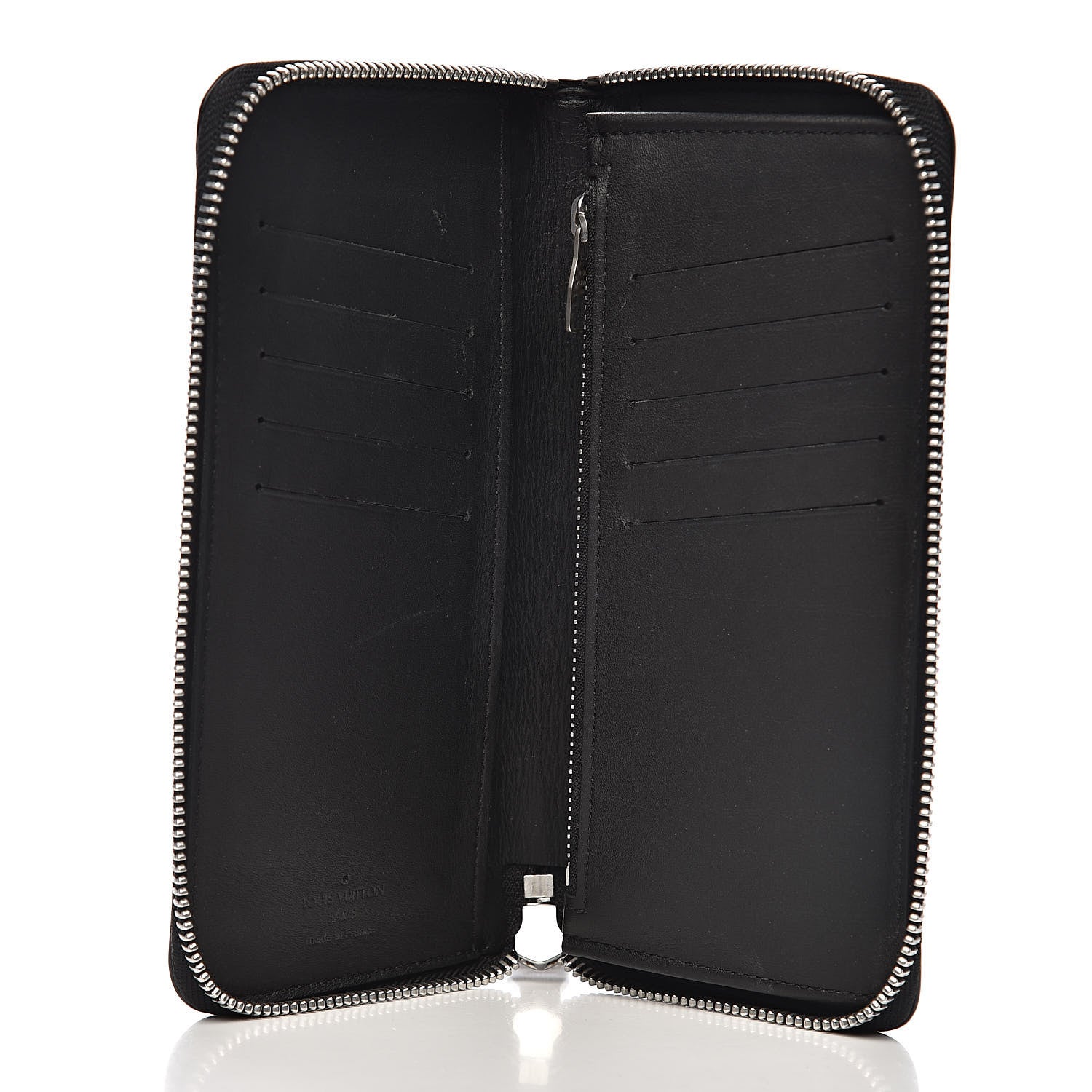Louis Vuitton Damier Infini Vertical Wallet Black 5 of 8