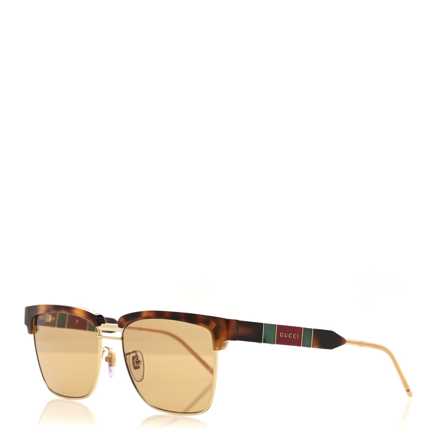 Squared Aviator GG Sunglasses GG0603S Tortoise