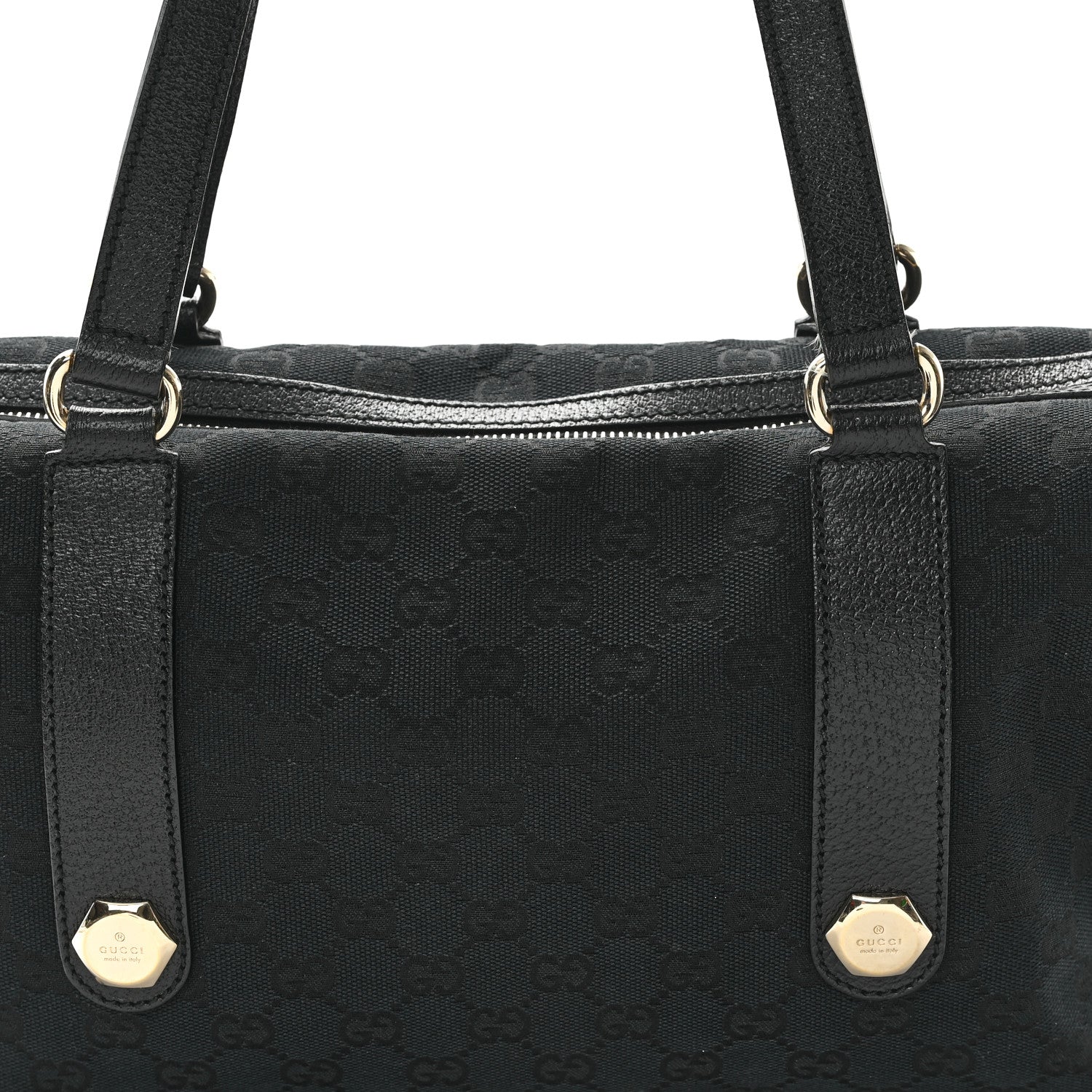 Gucci Monogram Charmy Boston Black 8 of 11