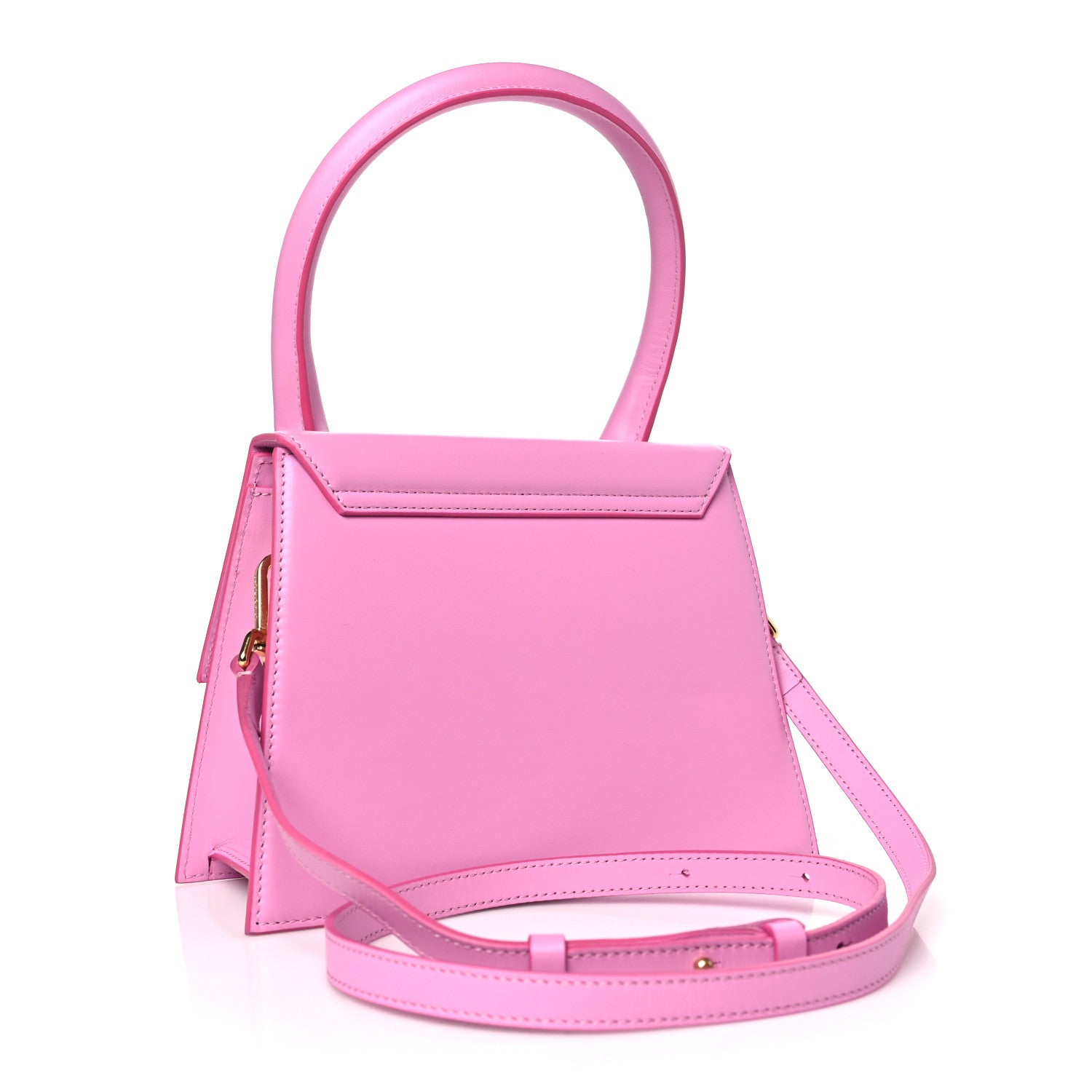Jacquemus Smooth Calfskin Le Grand Chiquito Light Pink 3 of 9