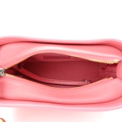 Chanel Aged Calfskin Quilted Small Gabrielle Logo Hobo Rose 5 of 13