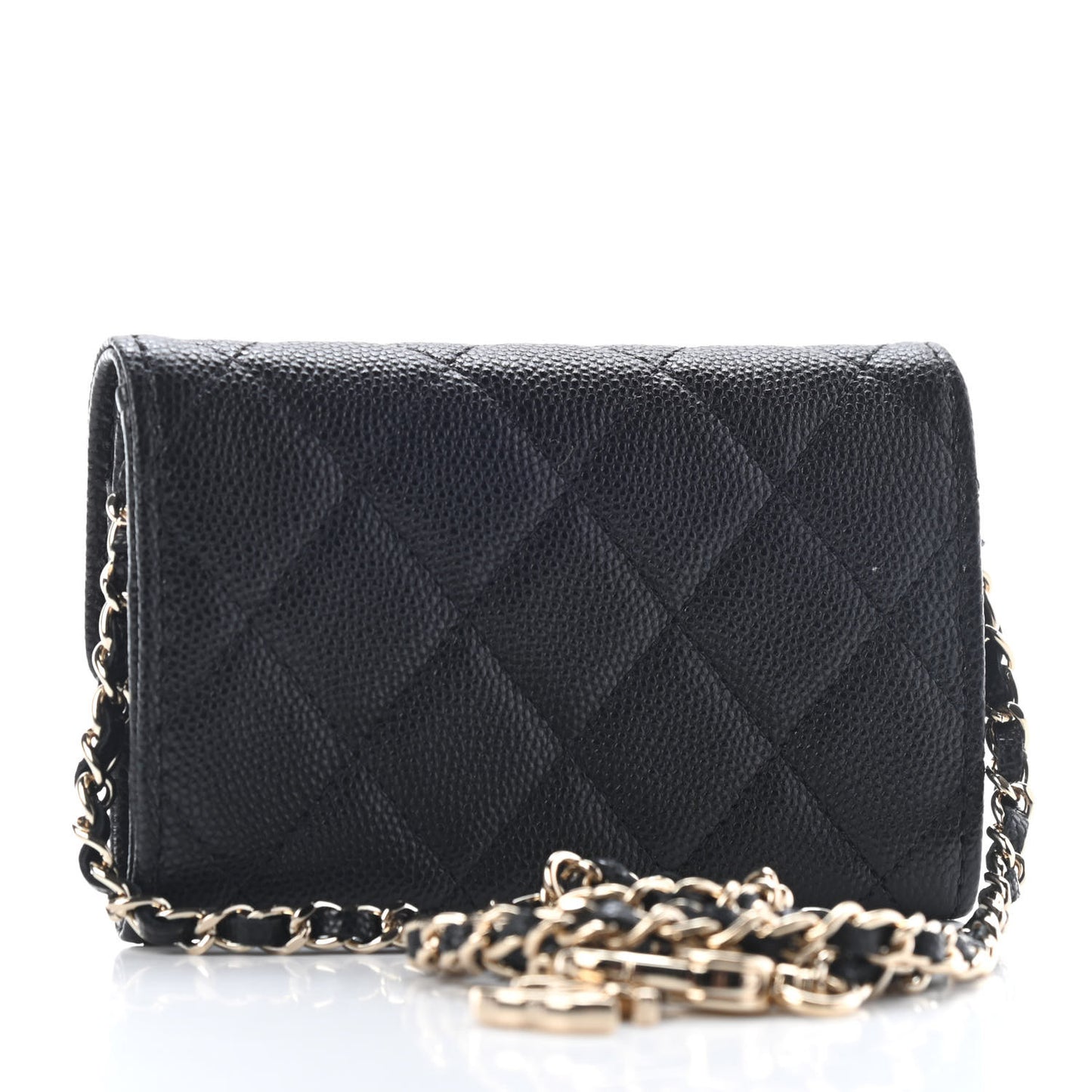 Caviar Quilted Belt Bag Black