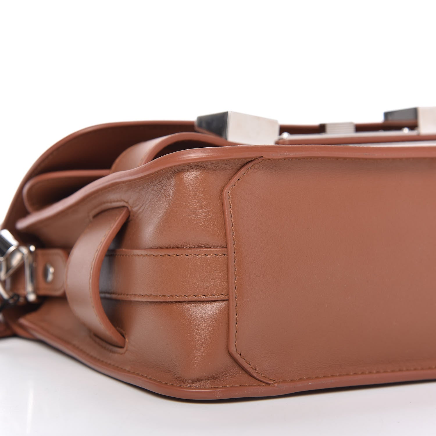 Proenza Schouler Smooth Calfskin Mini PS11 Classic Shoulder Bag Caramel 6 of 9