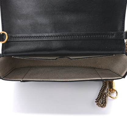 Givenchy Goatskin Quilted GV3 Mini Pocket Convertible Bag Black 5 of 9
