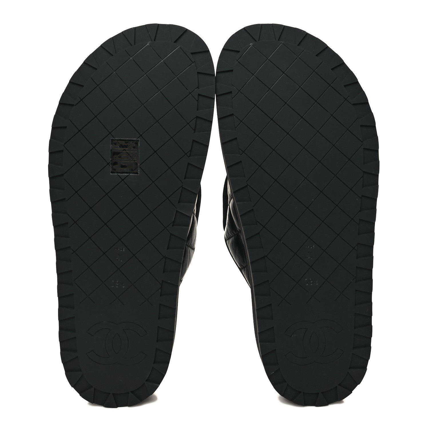 Chanel Lambskin Quilted CC Turnlock Mules 39.5 Black 5 of 8