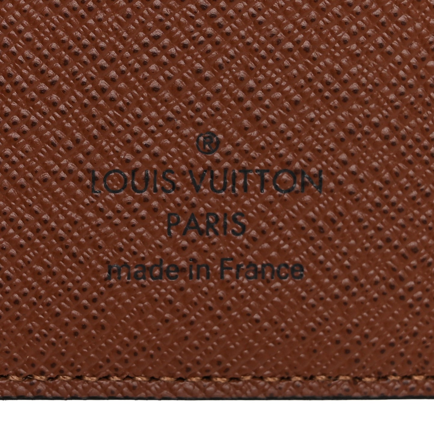 Monogram Desk Agenda Cover