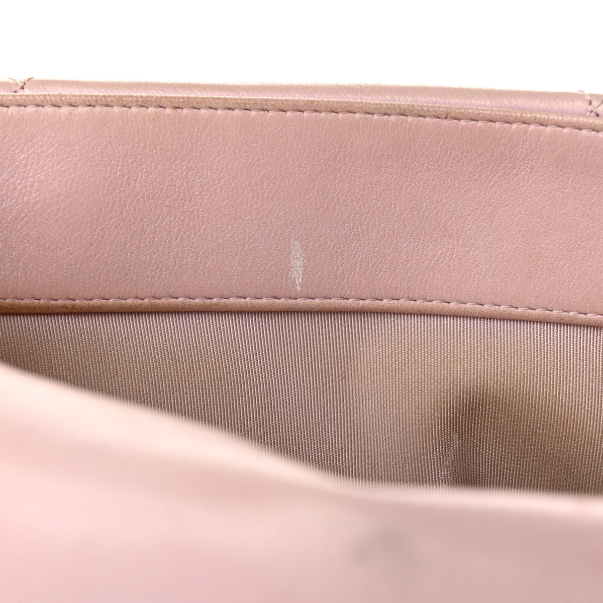 Chanel Lambskin Quilted Large Chanel 19 Flap Light Pink 14 of 15