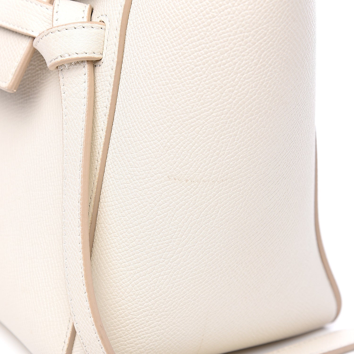 Celine Grained Calfskin Micro Belt Bag Linen 10 of 12