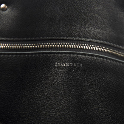 Balenciaga Veau Papier B4 Zip Around Tote Black 8 of 12