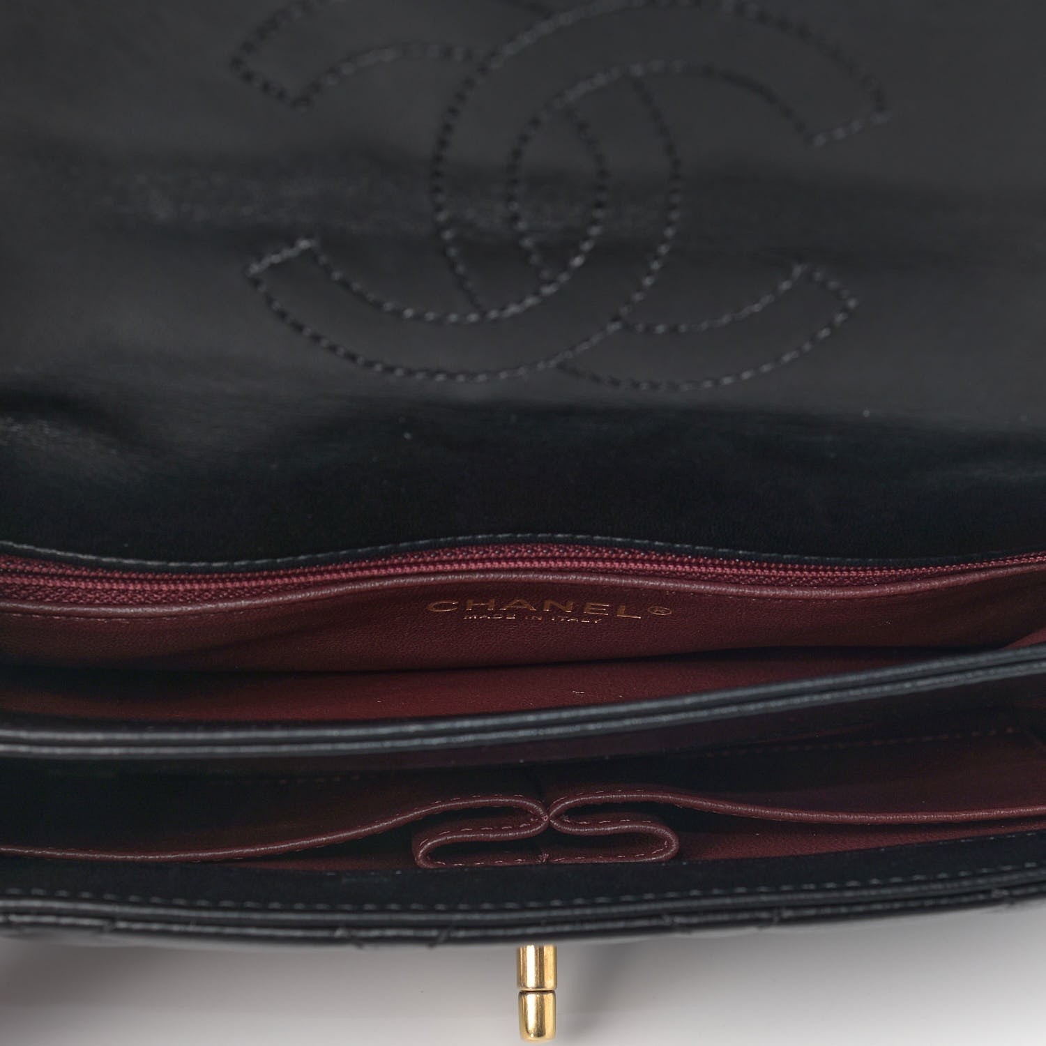 Chanel Lambskin Quilted Medium Trendy CC Flap Black 5 of 12