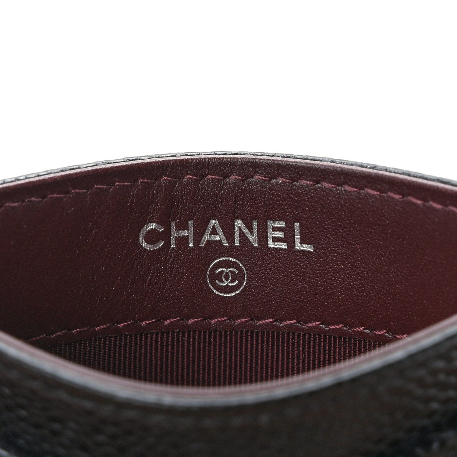 Chanel Caviar Quilted Card Holder Black 7 of 8