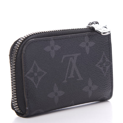 Louis Vuitton Monogram Eclipse Coin Purse 2 of 8