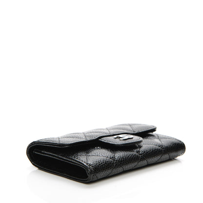 Chanel Caviar Quilted Flap Card Holder Black 4 of 7