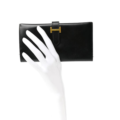 Hermes Box Bearn Wallet Black 2 of 8