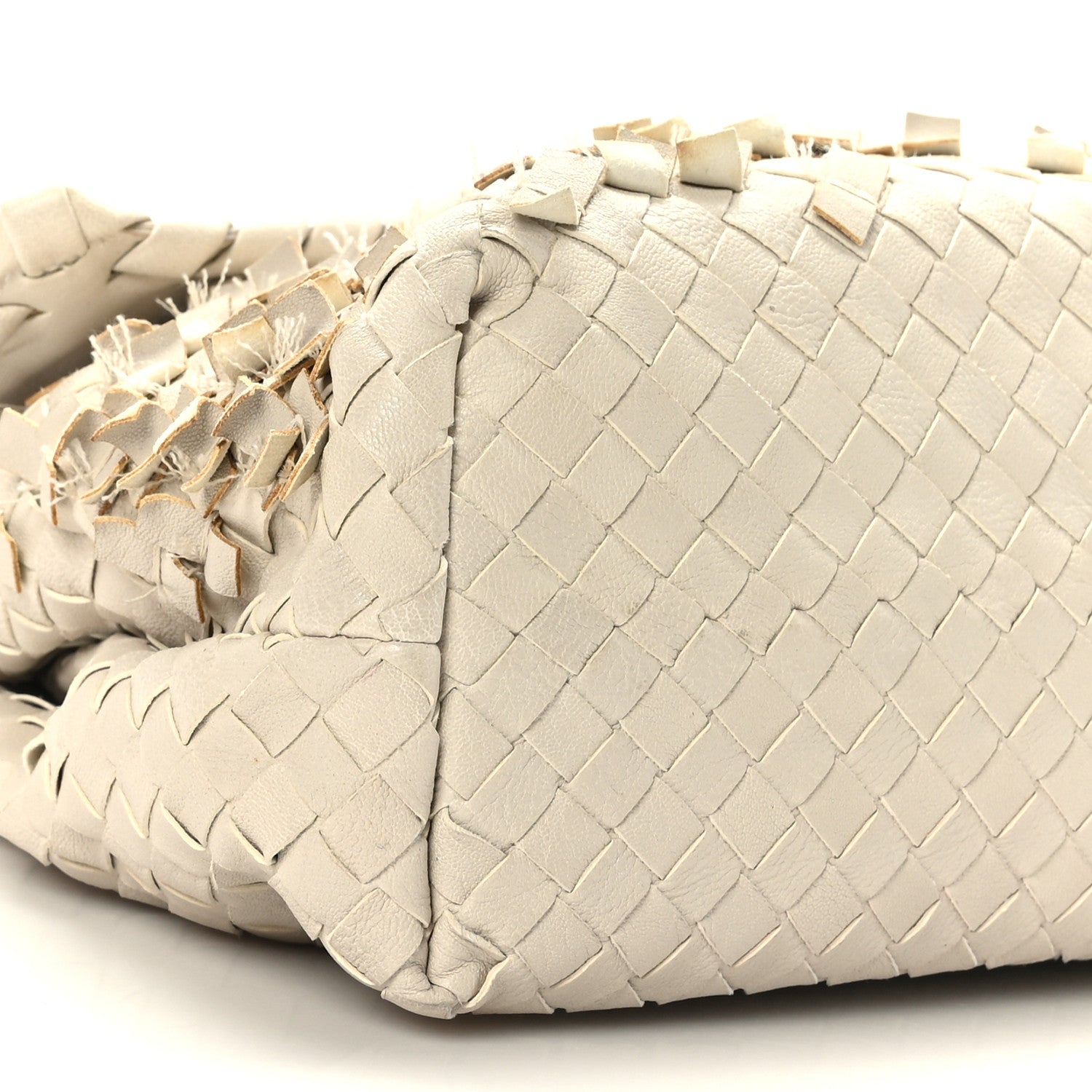 Bottega Veneta Nappa Tobu Intrecciato Olimpia Shoulder Bag Mist 7 of 8