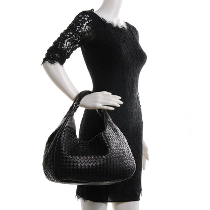 Bottega Veneta Nappa Intrecciato Medium Campana Nero Black 2 of 8